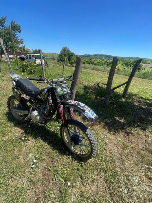 Yamaha yz125 2t переробленая стоит новый мотор 250 172fmm