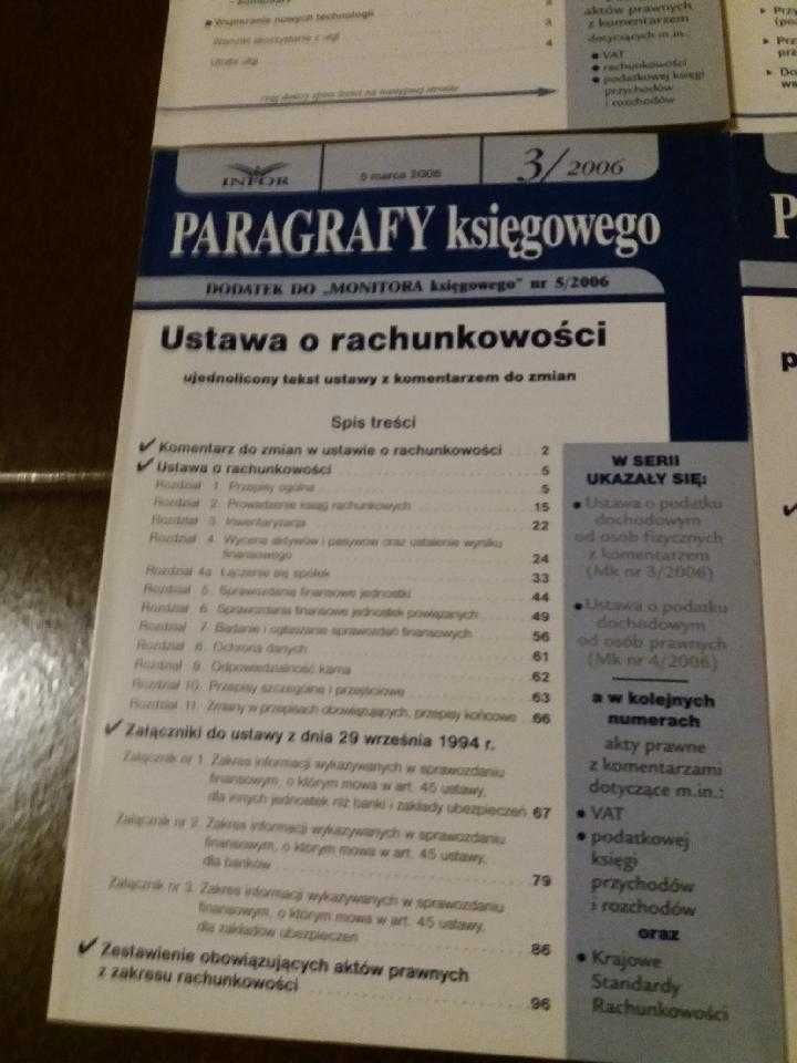 monitor księgowego - 8 szt do kolekcji z 2006