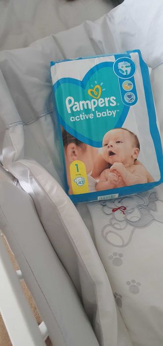 Kołyska - łóżeczko dziecięce białe