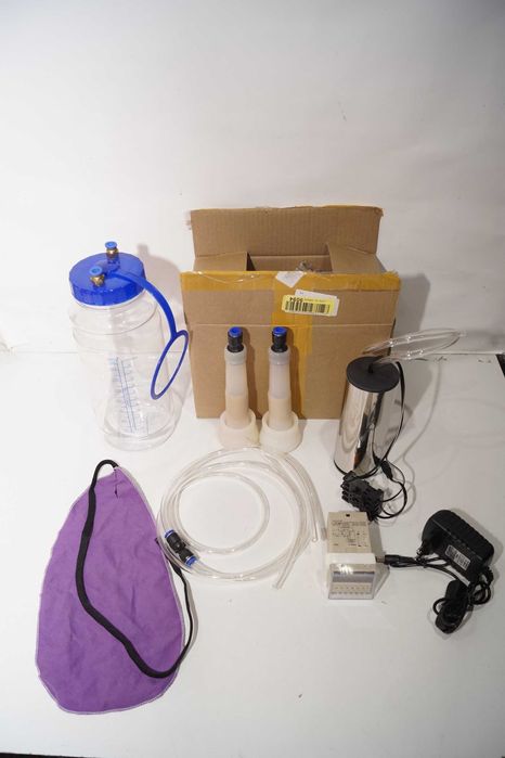 1590 Elektryczna dojarka do kóz owiec dla bydła 2L zestaw do dojenia