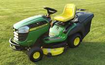 Kosiarka traktorek John Deere x166r