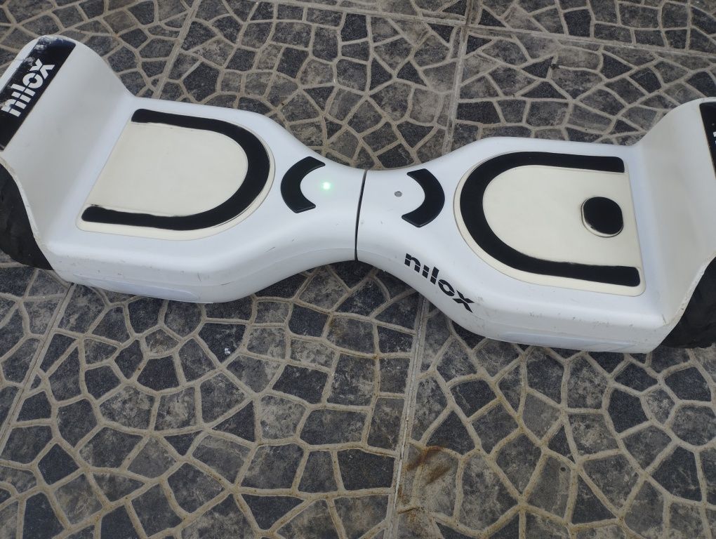 Hoverboard nilox de pneu borracha