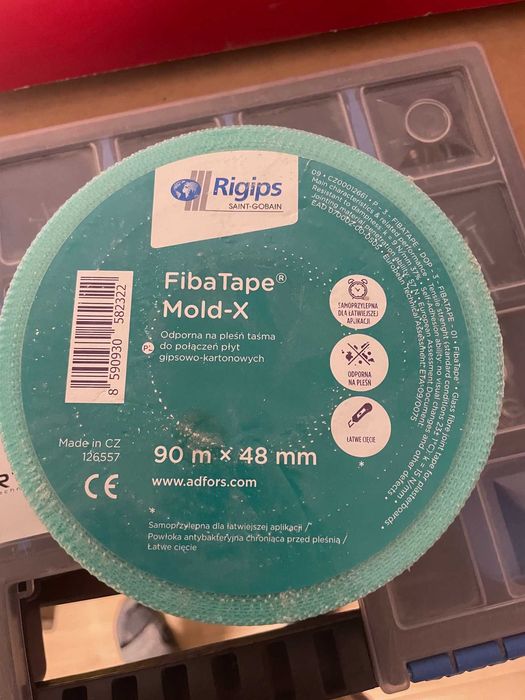 Rigips Fibatape Mold-x Odporna Na Pleśń Siatka Spoinowa Samoprzylepna