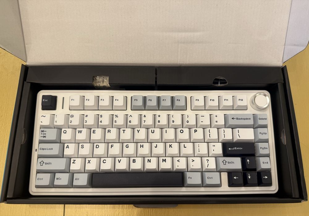 Klawiatura mechaniczna AULA F75 - Glacier Blue (NOWA)