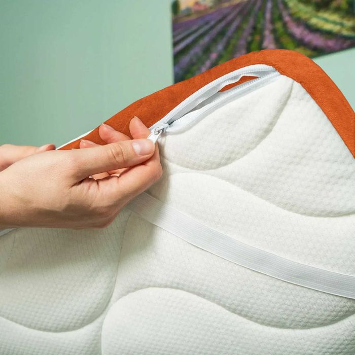 Тонкий ортопедичний матрац. Тонкий матрас на диван. Подушка в подарок