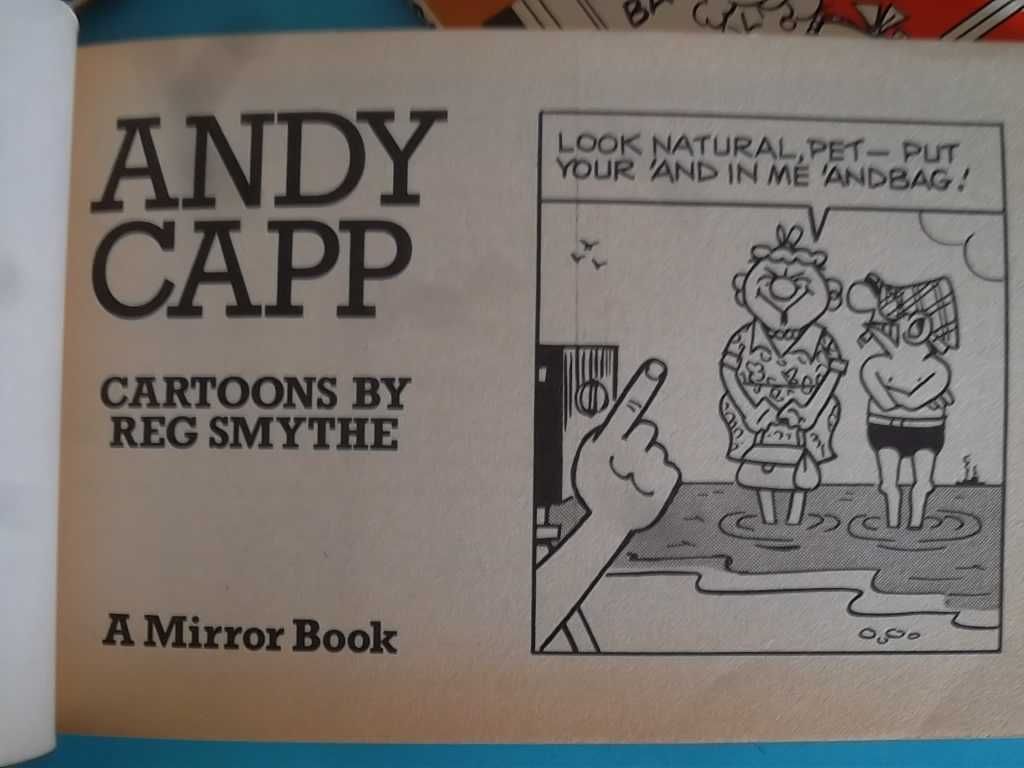 ANDY CAPP - 12 LIVROS ED. MIRROR BOOKS 1973/75