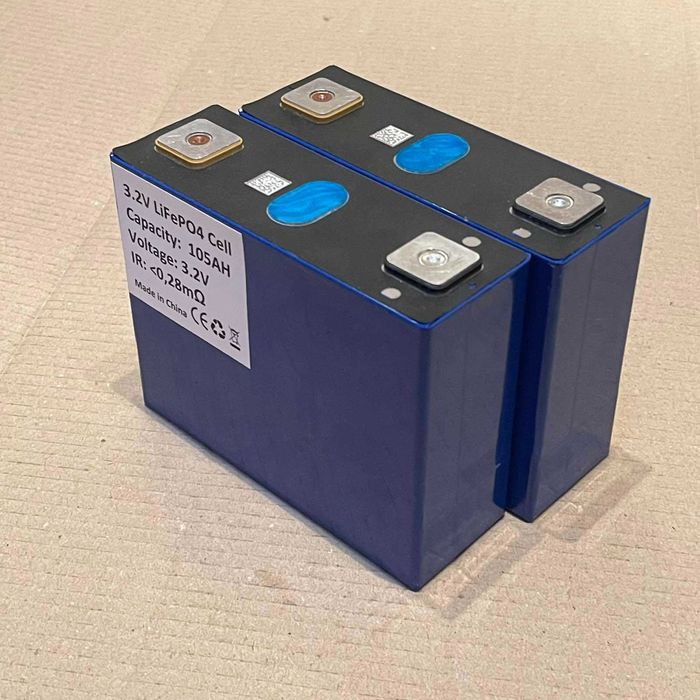 Аккумуляторная ячейка LiFePO4 3.2V 105AH нова