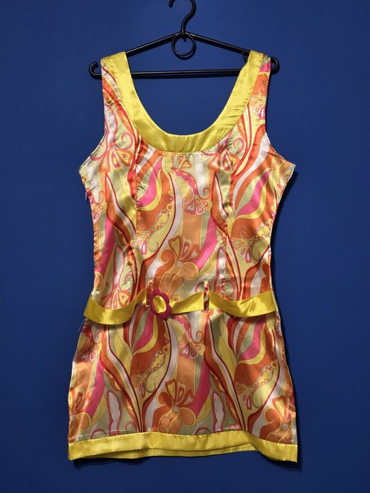 Strój karnawałowy dla dorosłych sukienka lata 70-80