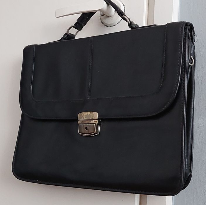 Teczka męska czarna