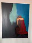 Quadro original, pintura a óleo em tela.