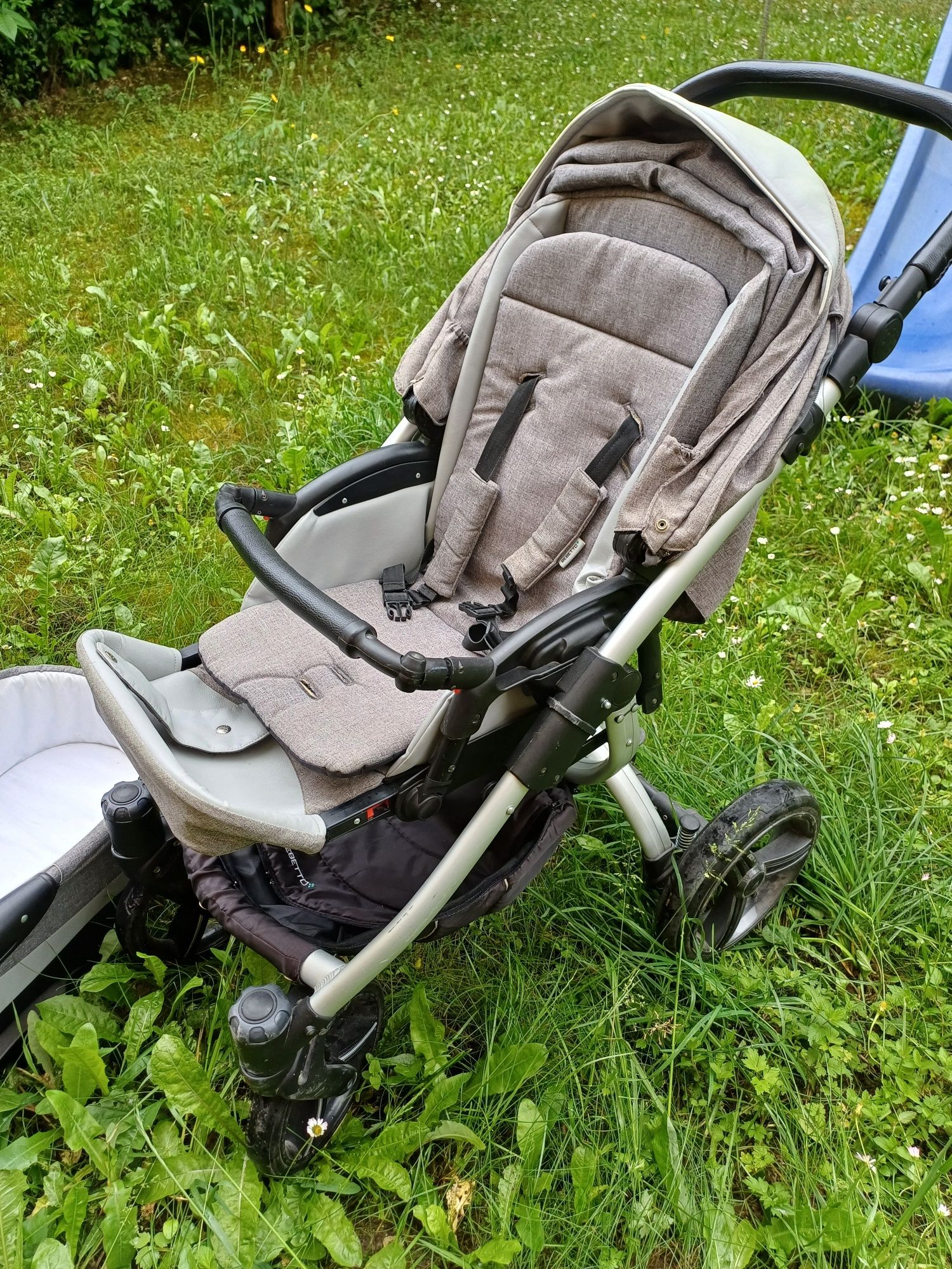 Wózek 2w1 Bebetto luca s-line
