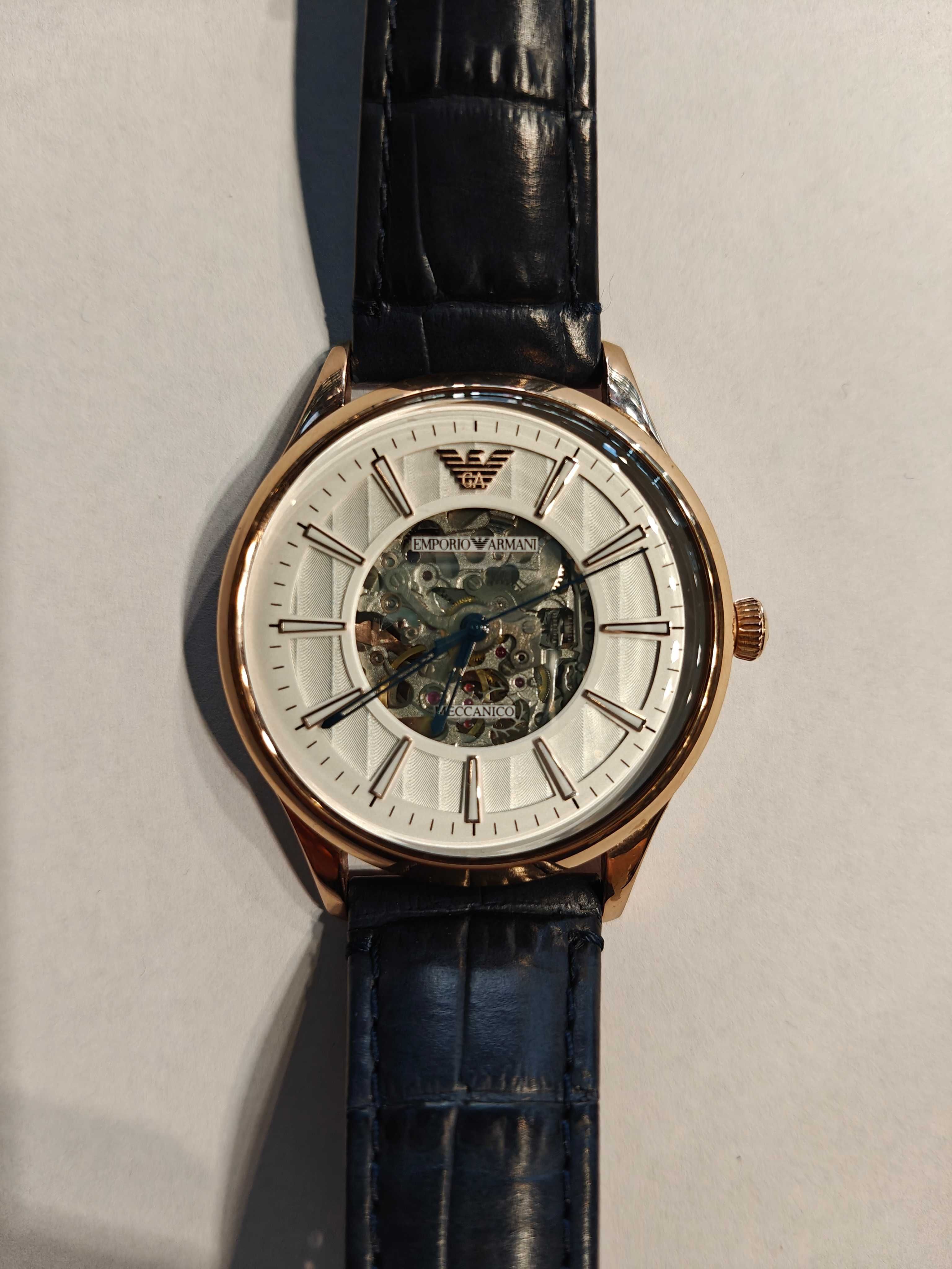 Zegarek EMPORIO ARMANI Meccanico/ AR-1947/ 21 Jewels/ Stan BDB/ Warto!