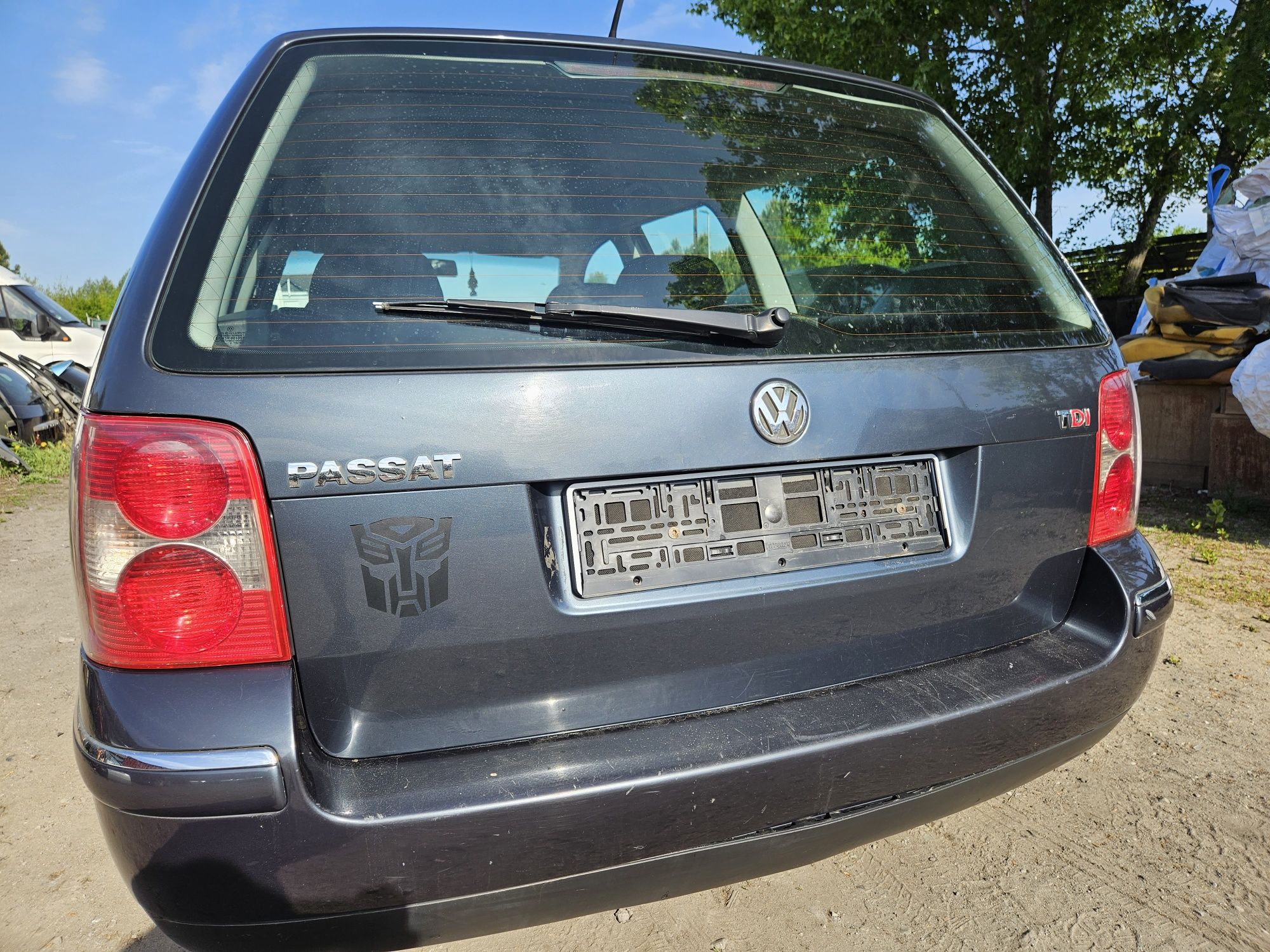 VW Passat b5 lift LC7U zderzak maska lampa blotnik drzwi klapa koła