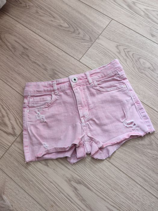 ZARA spodenki szorty jeansowe 134