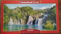 Puzzle Castorland 4000, Krka Waterfalls, Croatia