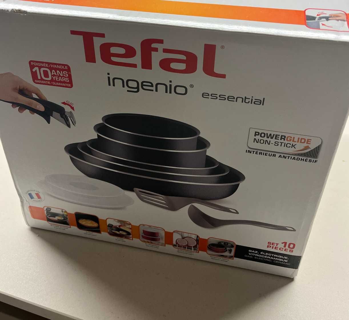 Conjunto de cozinha Tefal Ingenio Essential - 10 peças