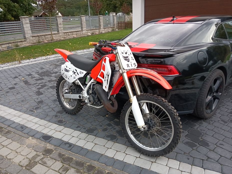 Honda CR 125 2T po servisie, nikasil