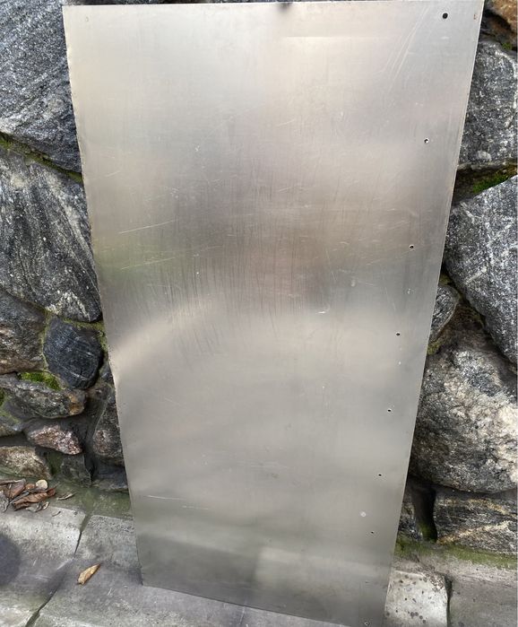 Продам лист пищевой нержавейки б/у