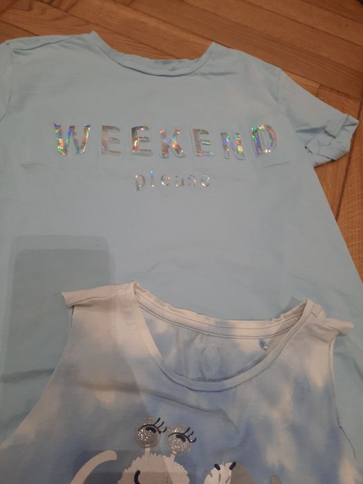 Krótki rękaw dziewczynka 146