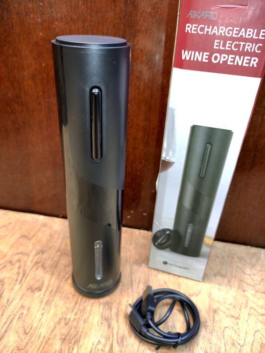 Електричний автоматичний портативний штопор для відкорковування