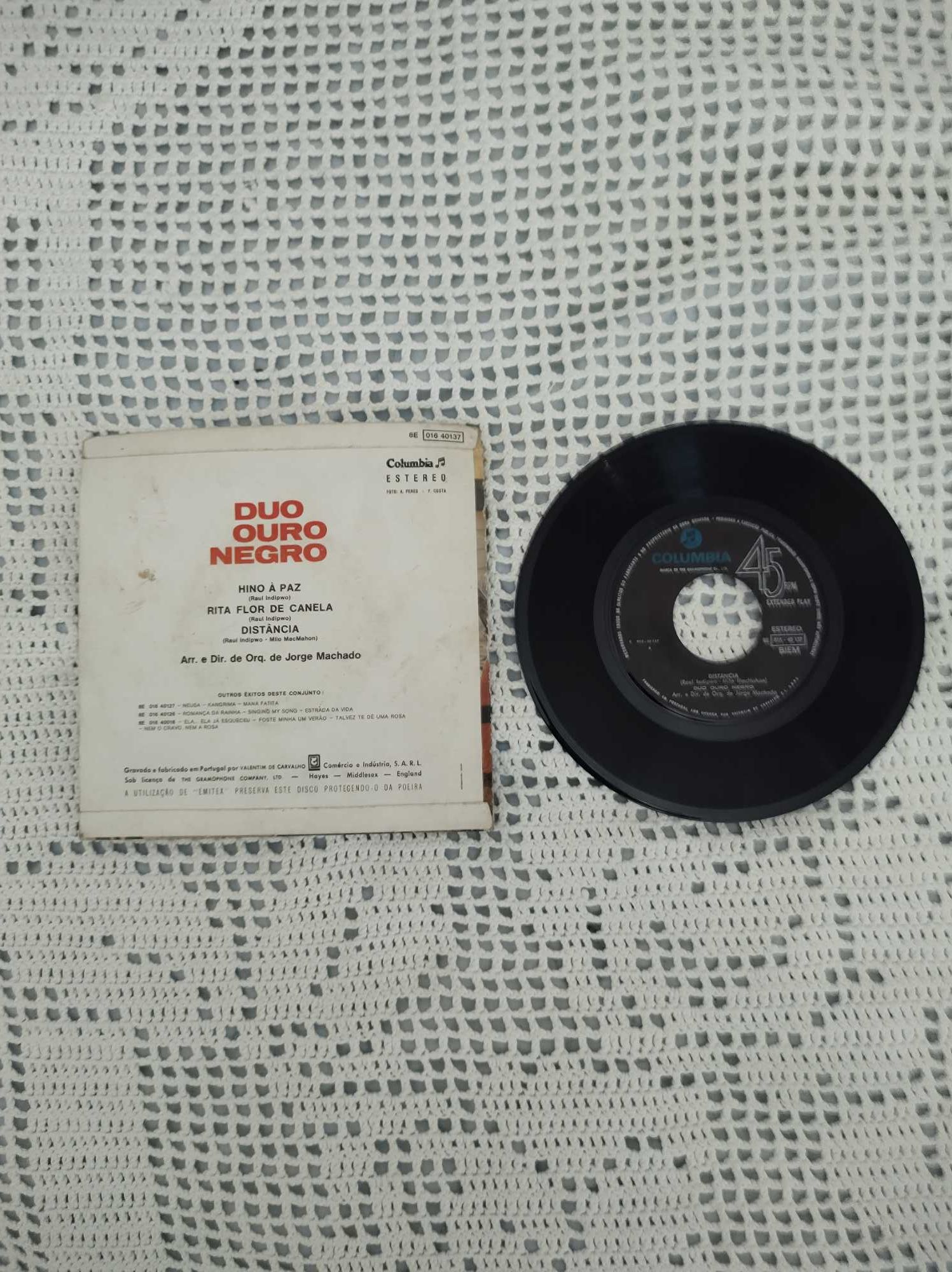 Duo Ouro Negro "Hino à paz" Vinil