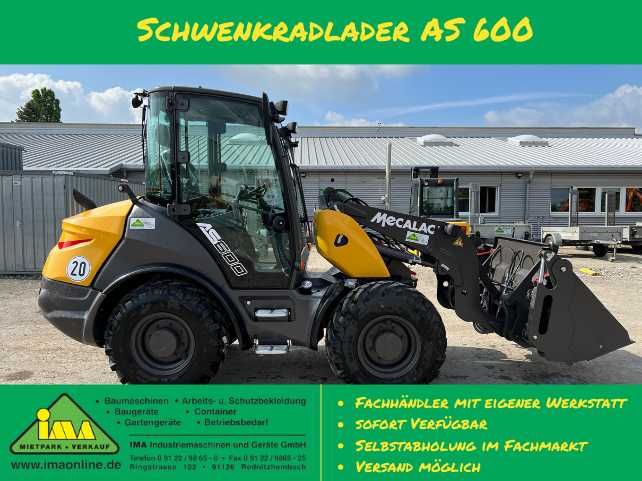 Ładowarka kołowa Mecalac AS 600 używany