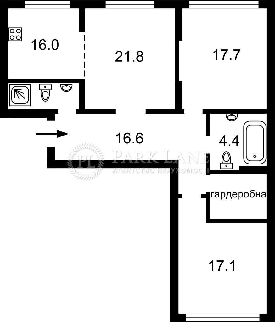 Продаж чудової 3 кім квартири ЖК LIKO-GRAD Perfect Town Голосіївський