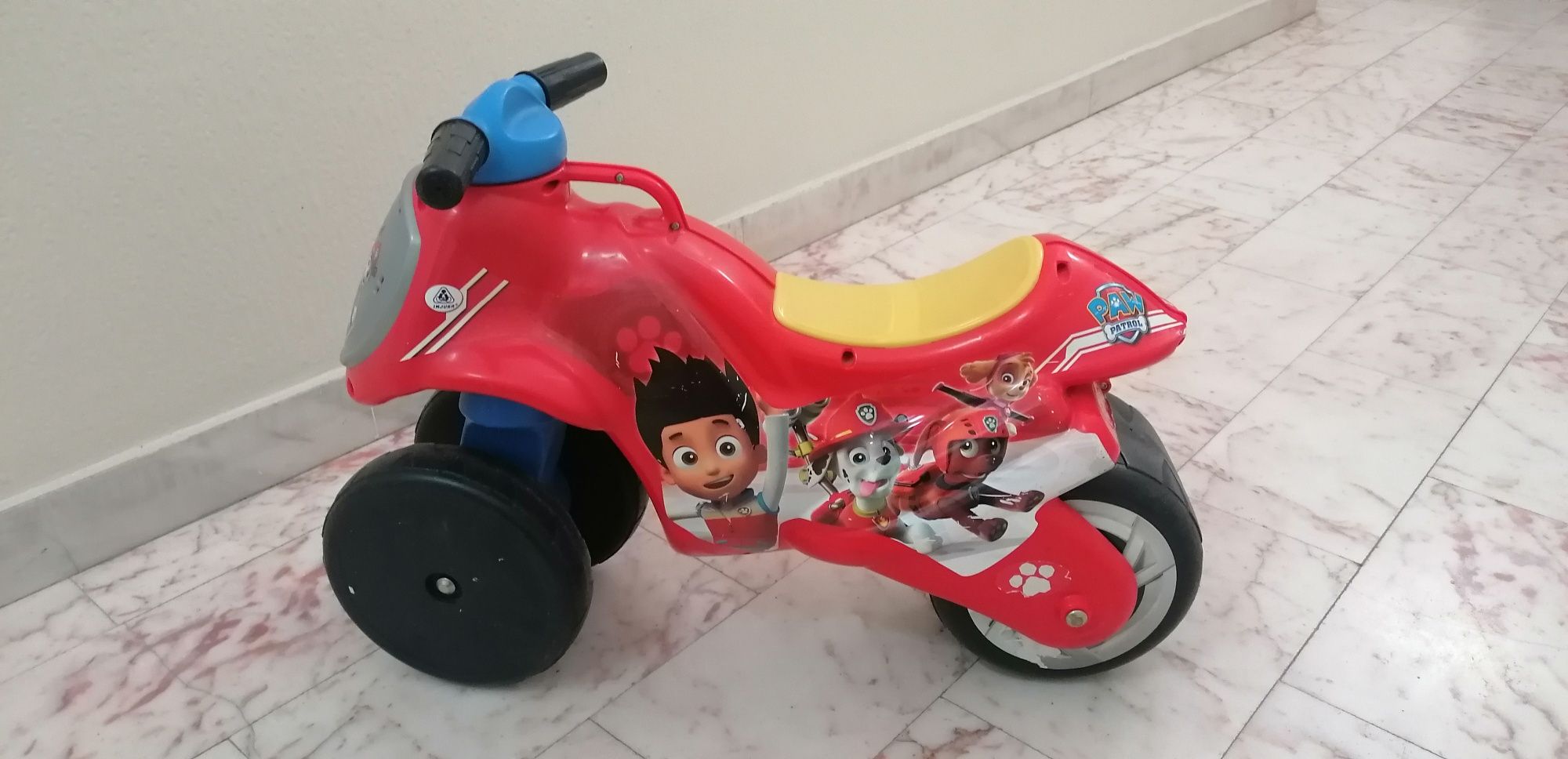 Triciclo/Andador Patrulha pata crianças 1-3anos