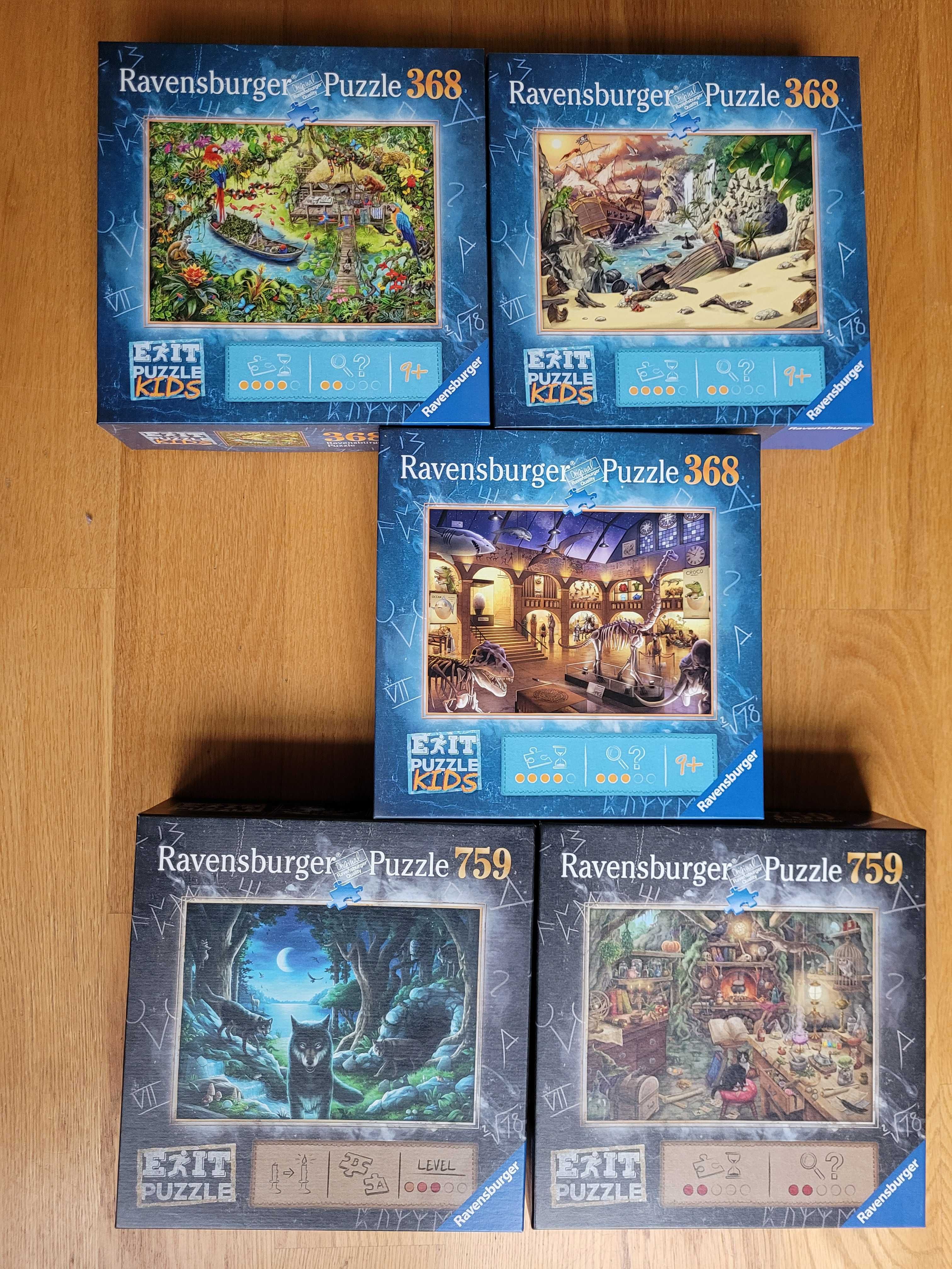 Exit Puzzle Ravensburger Kuchnia czarownicy 759 escape