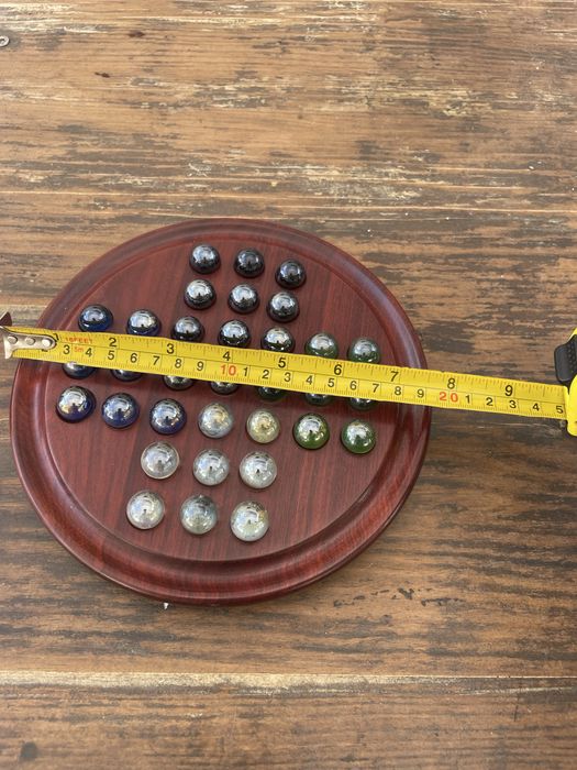 Jogo solitário madeira