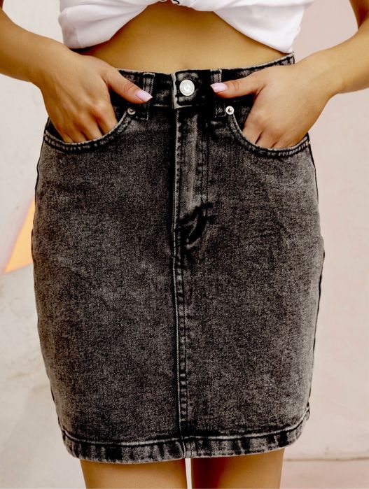 Спідниця чорна / сіра