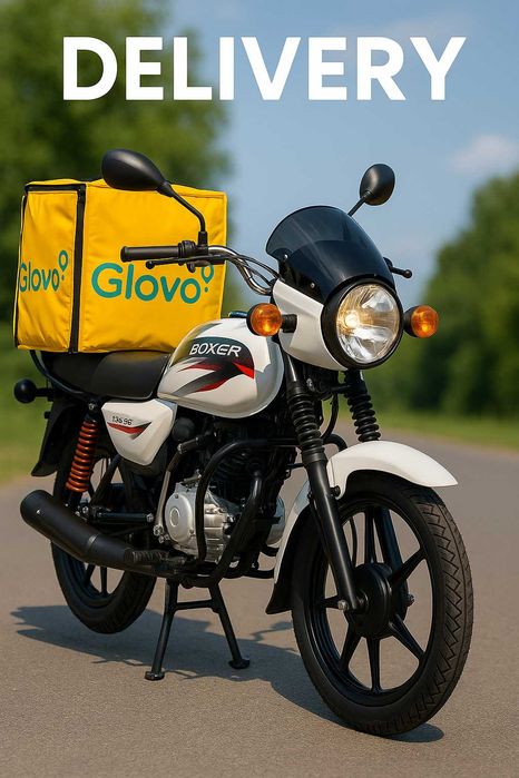 Оренда/Прокат Боксер Glovo/Bolt (Bajaj Boxer 125/150)