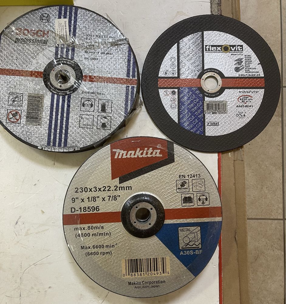 Диски по металлу и камню 115 ,125 ,150,180,200,230 мм