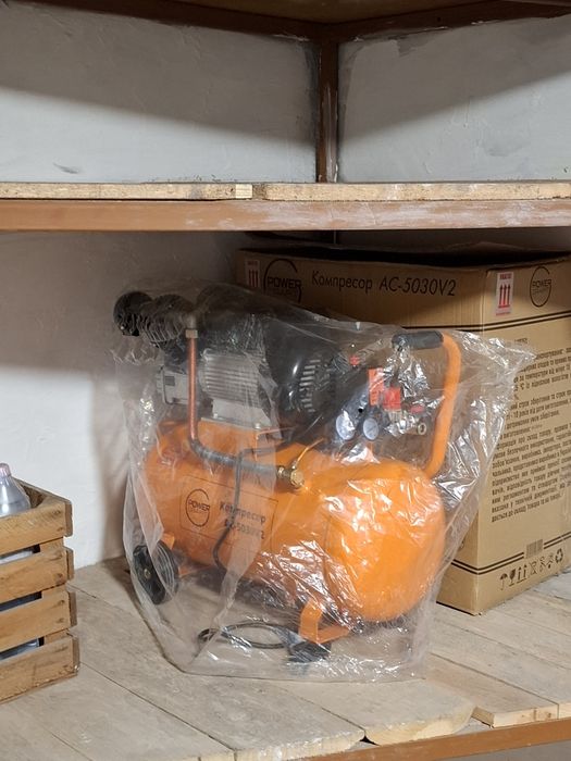 Компресор Powercraft AS-5030V2, 50 л, 2.2 кВт – новий, на гарантії