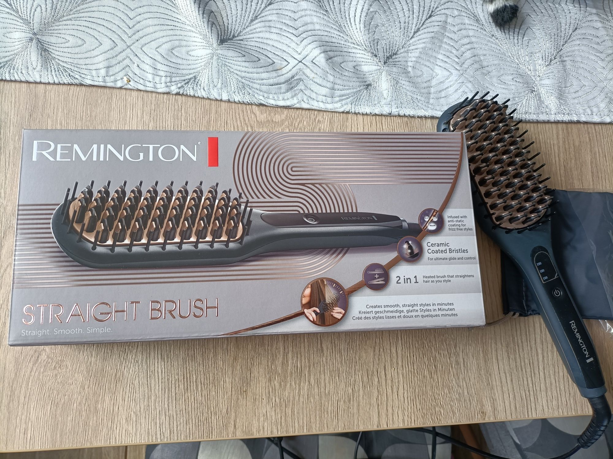 Szczotka prostująca Remington jak nowa