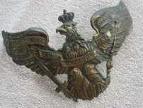 Orzeł z Pickelhaube Niemcy WWI