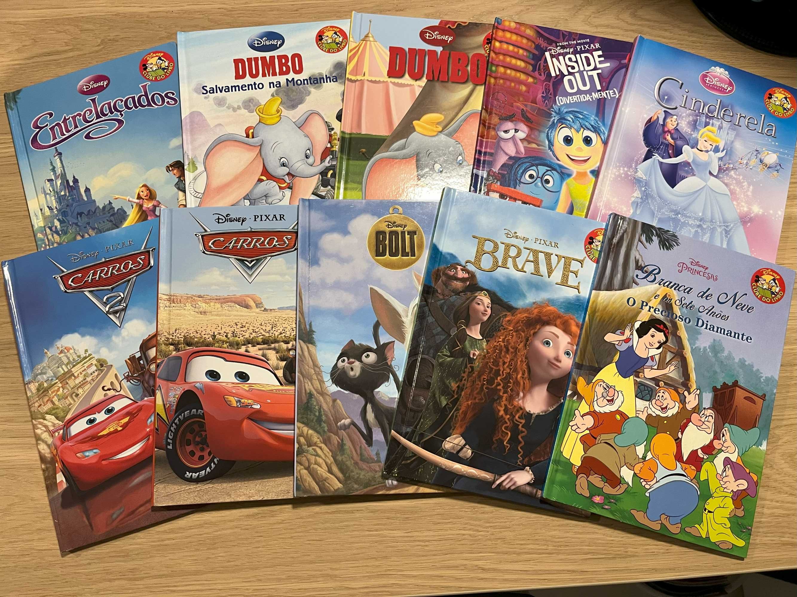 Livros disney do Clube de Leitores