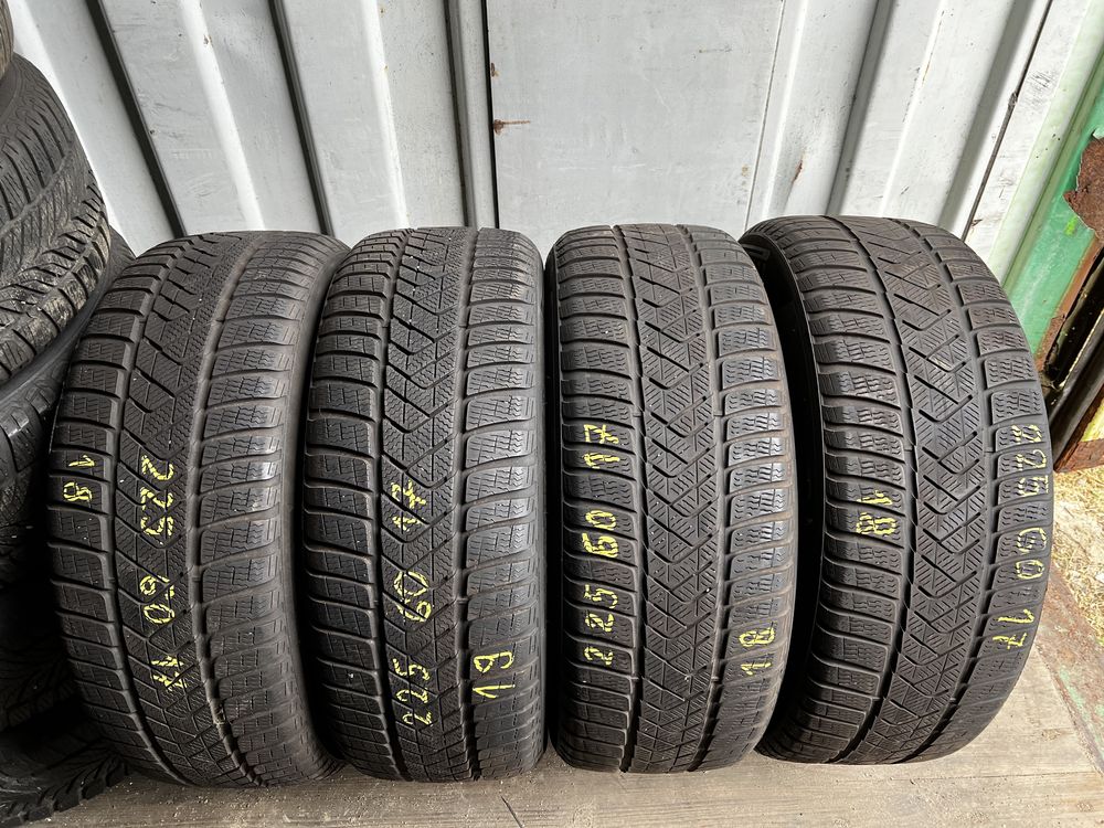 4 opony pirelli sottozero 3 225/60/17 2018r.