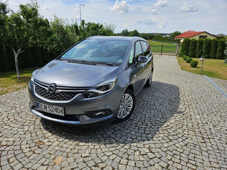 Opel Zafira Full Led , grzana kierownica i fotele, duża navi, klimatronic 2 strefy
