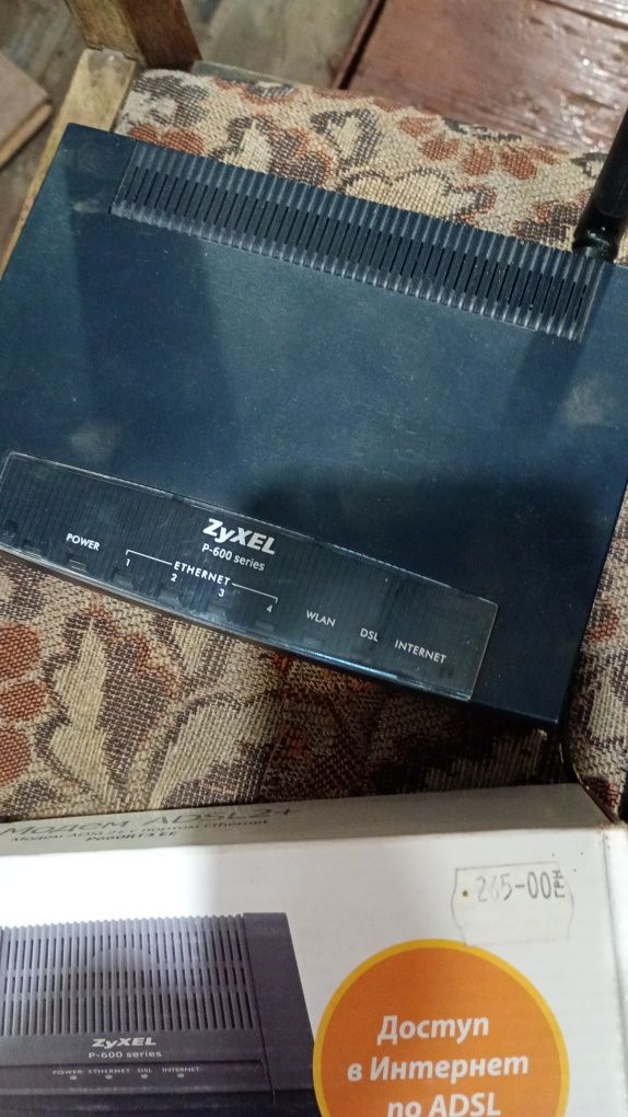 Adsl WiFi модеми Zyxel 3шт(один лот)