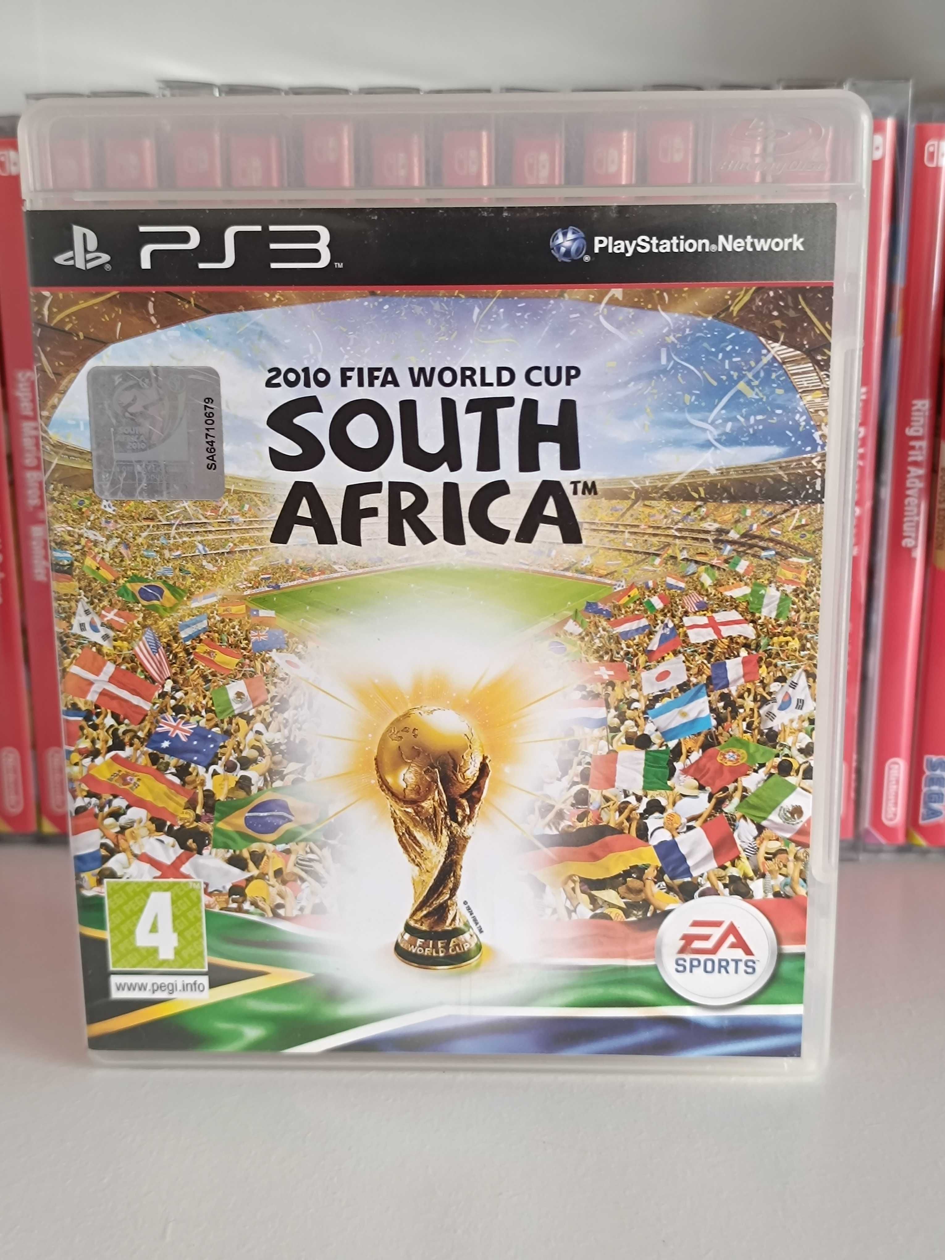 PS3 Jogos Fight Night Round 4 e FIFA 2010 World Cup South Africa