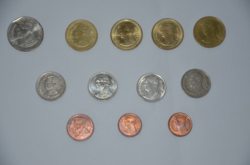 Monety Tajlandii dla kolekcjonera