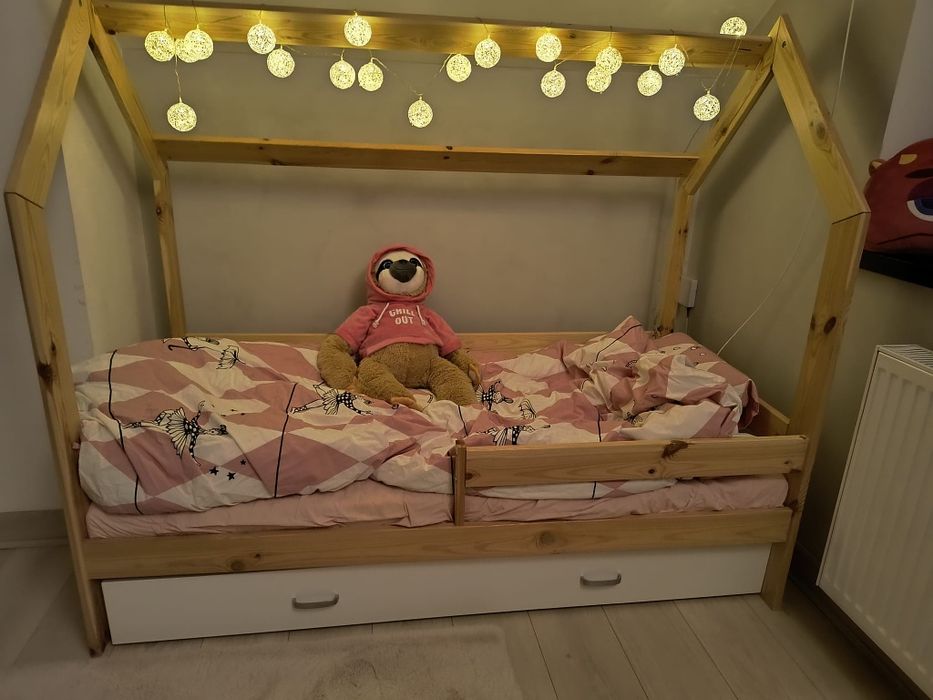 Magnat łóżeczko domek  160x80 jak nowe