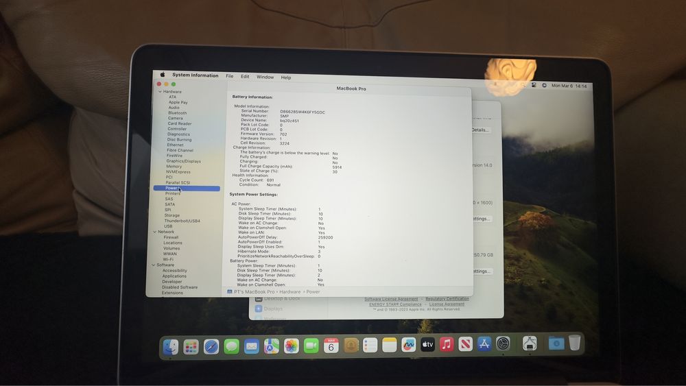 Macbook Pro 2015 Retina 250gb 13-inch