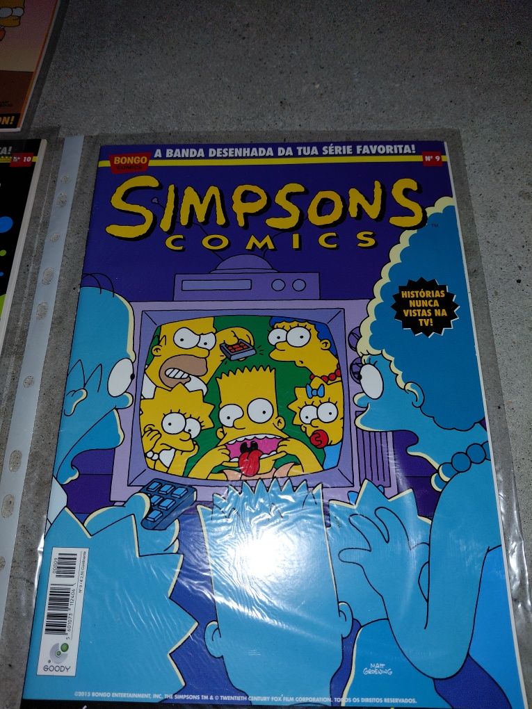 Revistas Simpsons coleção portuguesa - colecionadores