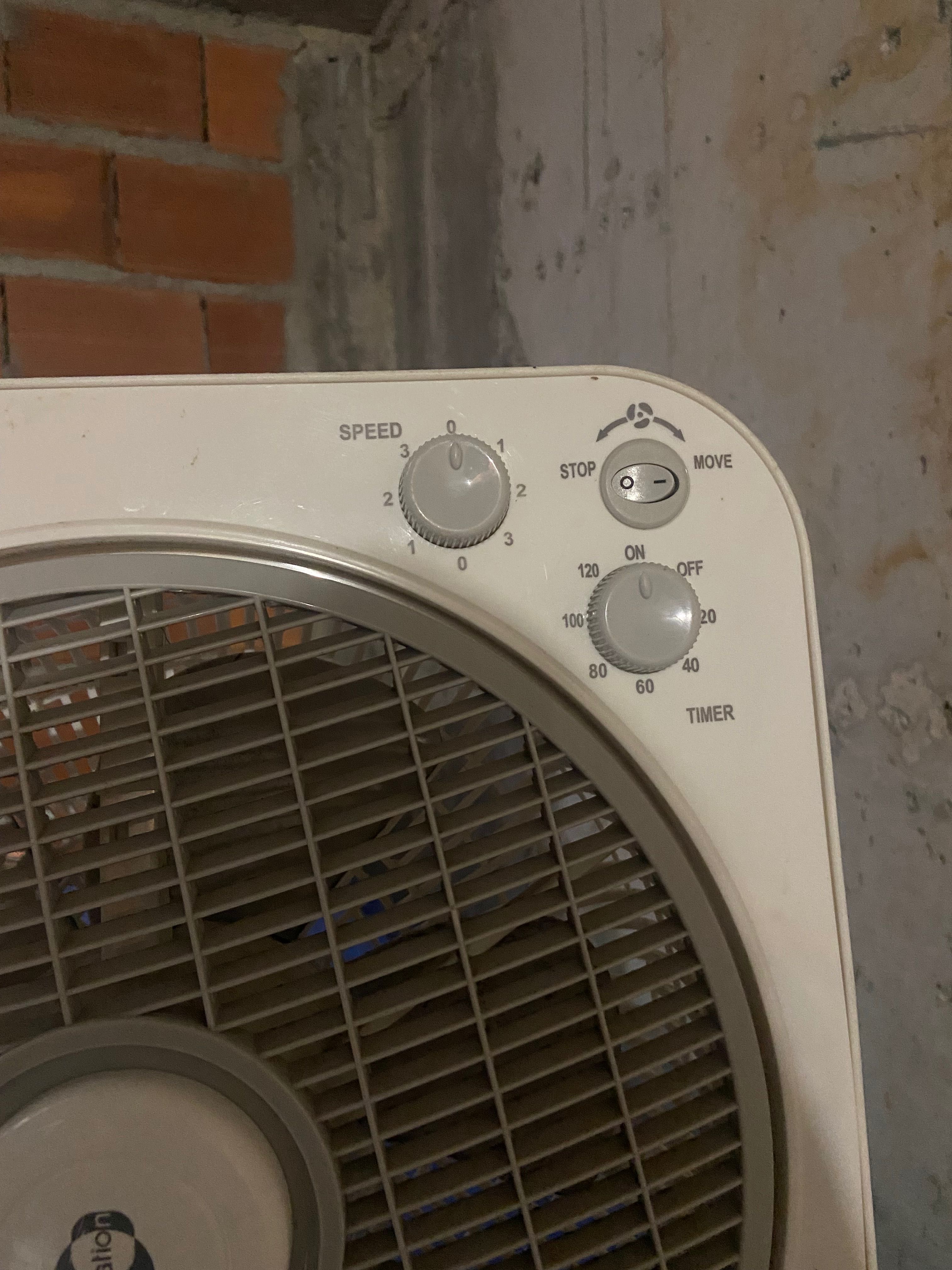 Ventilador em bom estado