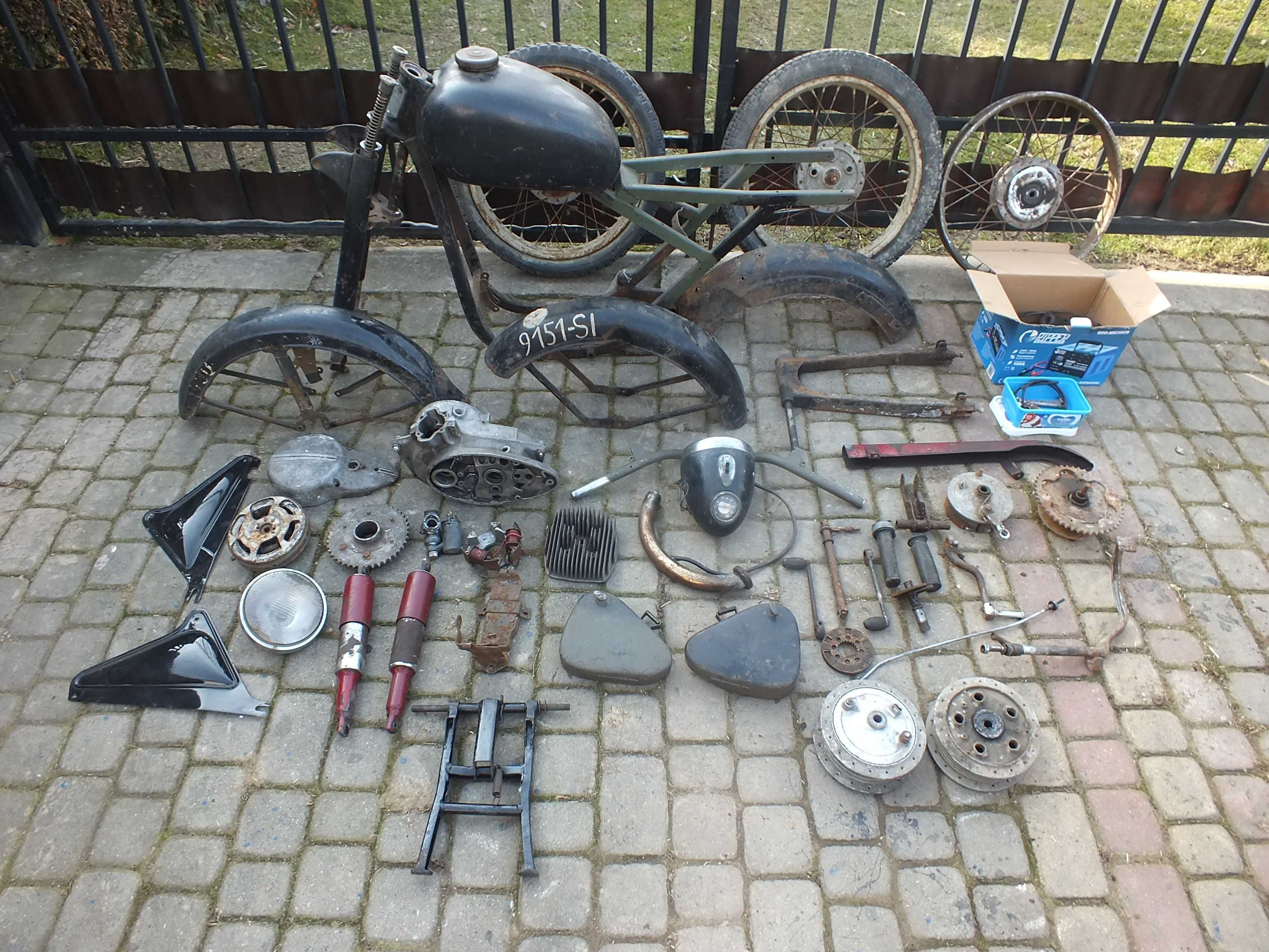 Części Wsk 125 Z-2 nie Shl Wfm Junak + Kurier ŚLĄSK