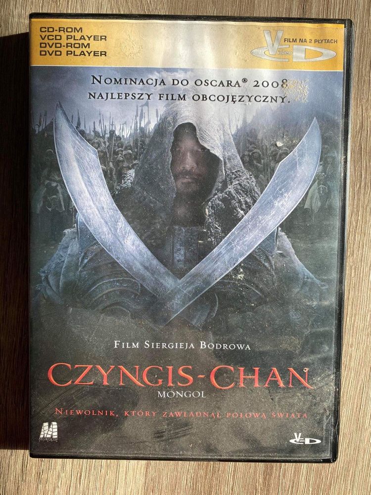 Film Czyngis Chan mongoł DVD 2 plyty CD