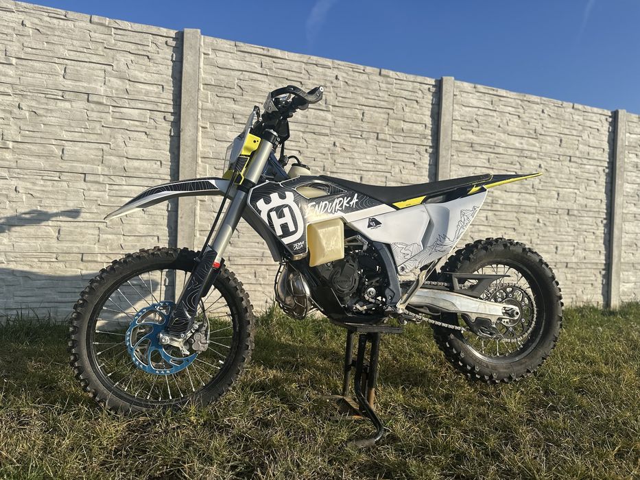 Husqvarna te 150 exc TBI obnizona hard enduro jak nowy motocykl enduro