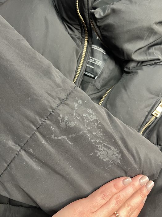 Куртка теплая черная